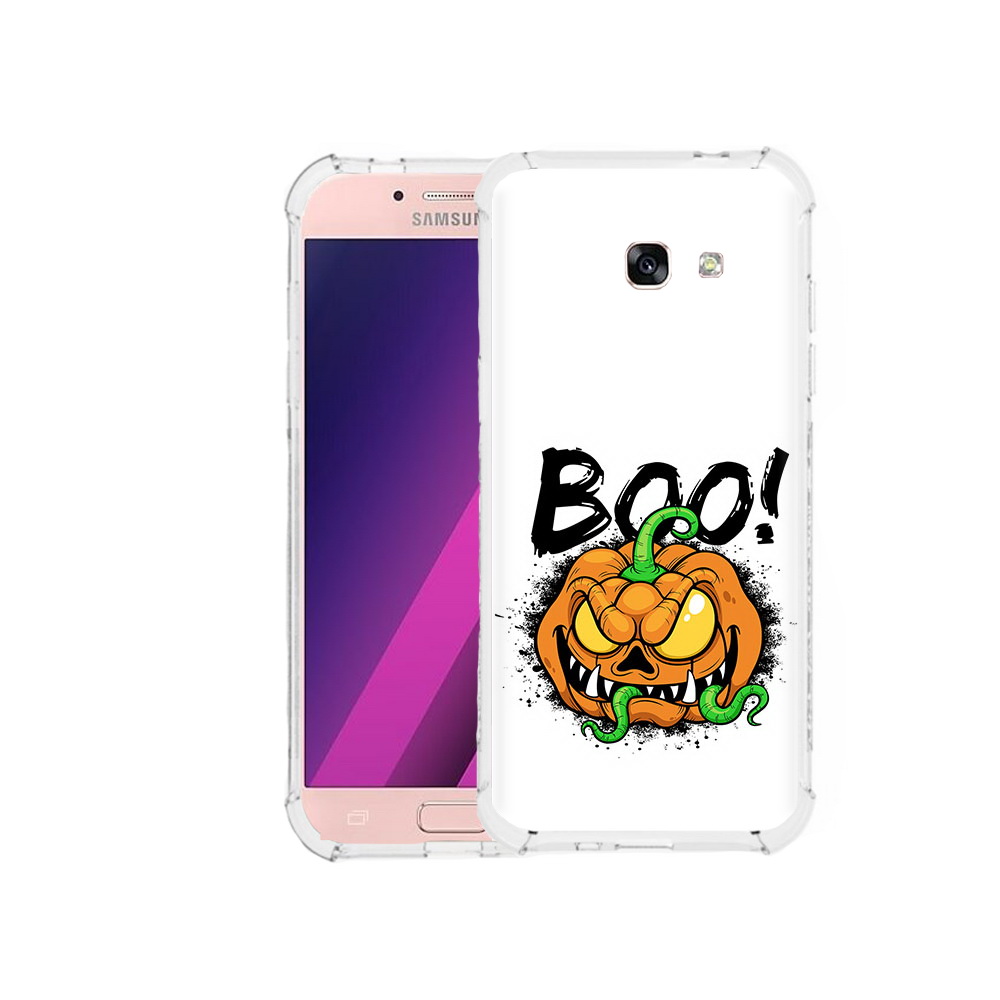 

Чехол MyPads Tocco для Samsung Galaxy A5 Хэллоуин бу (PT51293.578.193), Прозрачный, Tocco