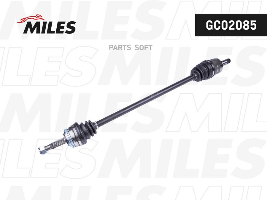 

MILES GC02085 Привод в сборе правый OPEL CORSA/CO MBO 1.3-1.7D 00- (ABS) (GKN 304401) GC02