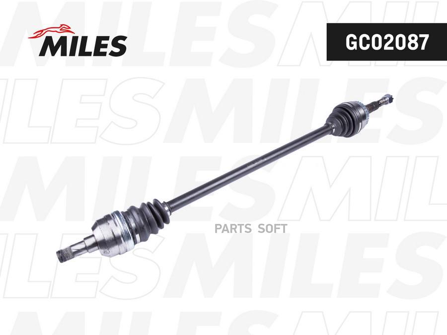 

MILES GC02087 Привод в сборе правый OPEL VECTRA 1.6-2.5 95-03 (GKN 304411) GC02087