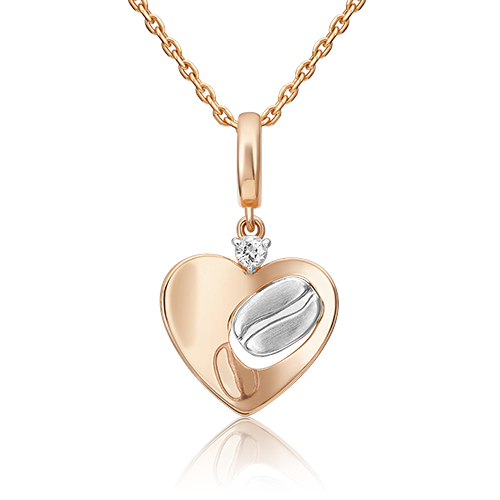 

Подвеска из белого/красного золота с топазом PLATINA jewelry 03-3323-01-201-1111, 03-3323-01-201-1111