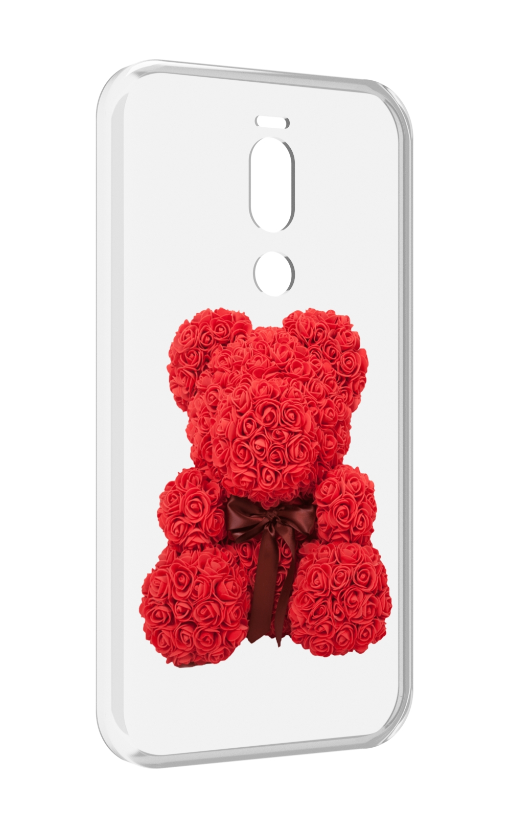 

Чехол Mypads Мишка-Из-Розочек Для Meizu X8, Прозрачный, Tocco