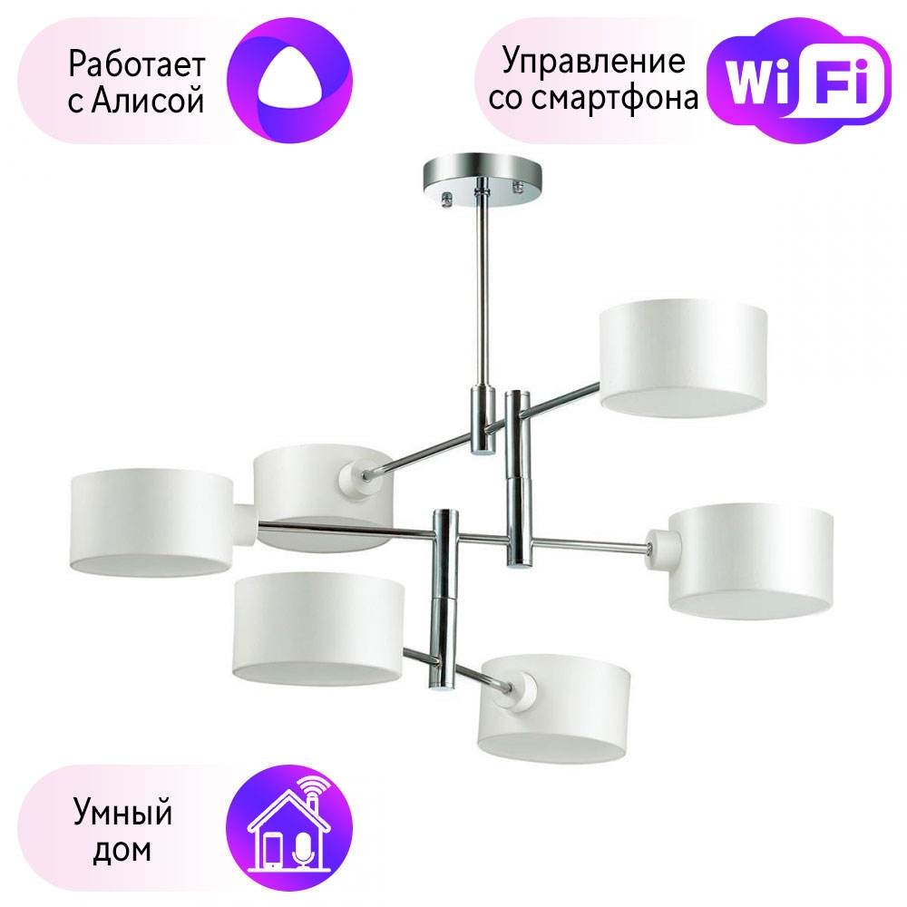 

Потолочная люстра Combo Lustr 3742/6C-A Lumion Ashley с поддержкой Алиса