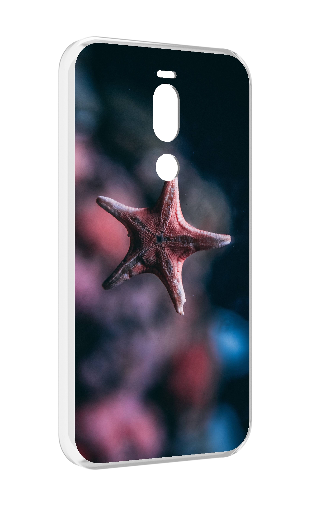 

Чехол Mypads Морская-Звезда---Starfish Для Meizu X8, Прозрачный, Tocco
