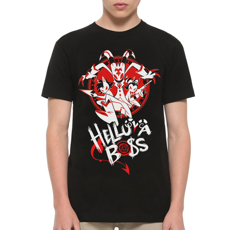 

Футболка мужская DS Apparel Отель Хазбин - Адский босс 9899077-2 черная 3XL, Черный, Отель Хазбин - Адский босс 9899077-2