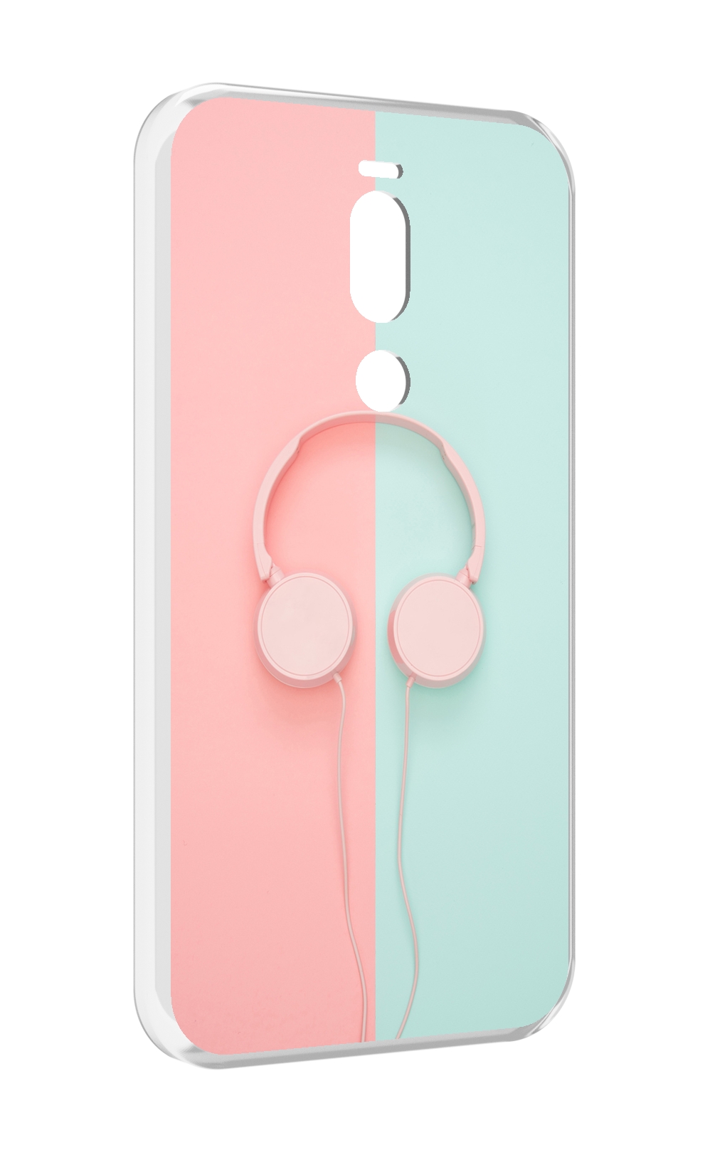 

Чехол Mypads Наушники-Минимализм Для Meizu X8, Прозрачный, Tocco