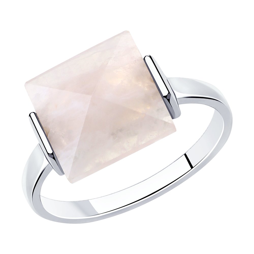 

Кольцо из серебра р. 18,5 SOKOLOV 92011969, кварц, 92011969