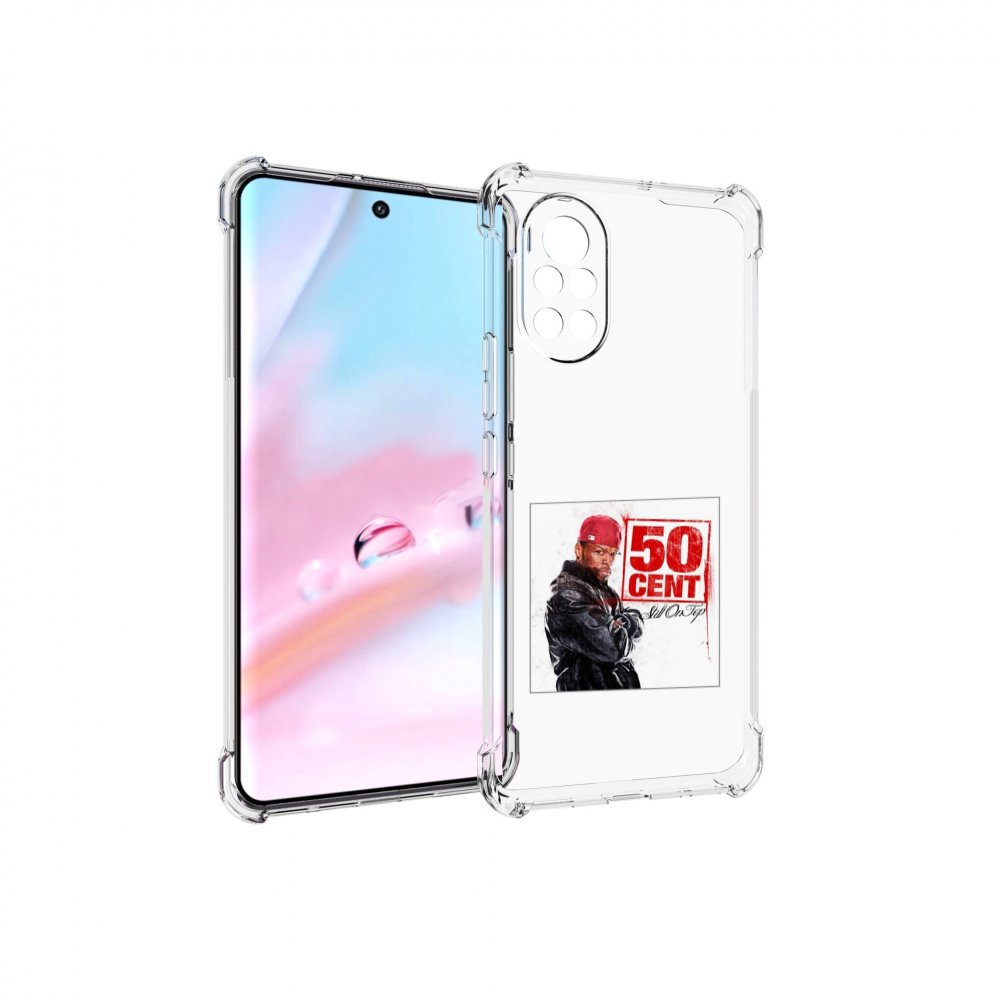

Чехол MyPads 50 Cent - Still On Top для Huawei Nova 8 (ANG-LX1), Прозрачный, Tocco