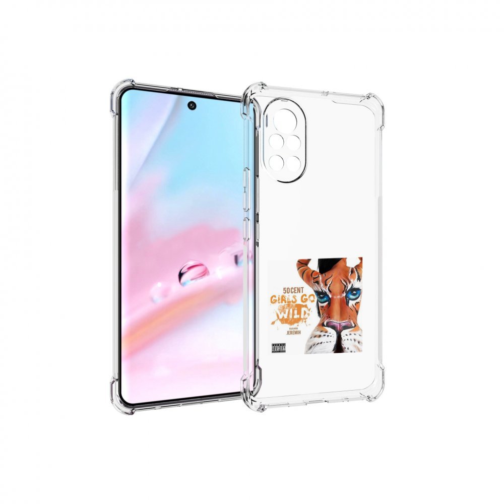 

Чехол MyPads 50 Cent Feat для Huawei Nova 8 (ANG-LX1), Прозрачный, Tocco