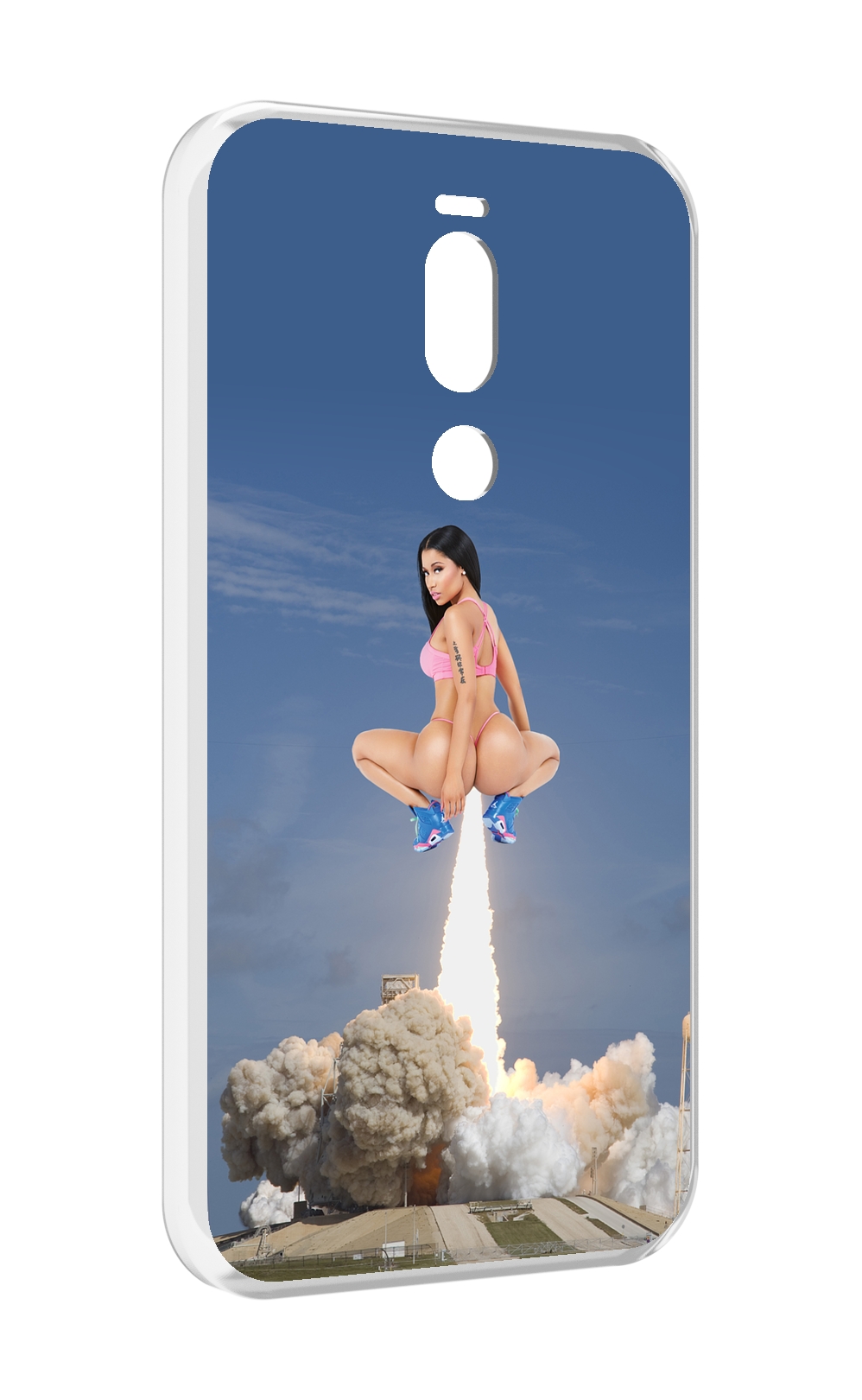 

Чехол Mypads Ники-Минаж-Ракета Детский Для Meizu X8, Прозрачный, Tocco