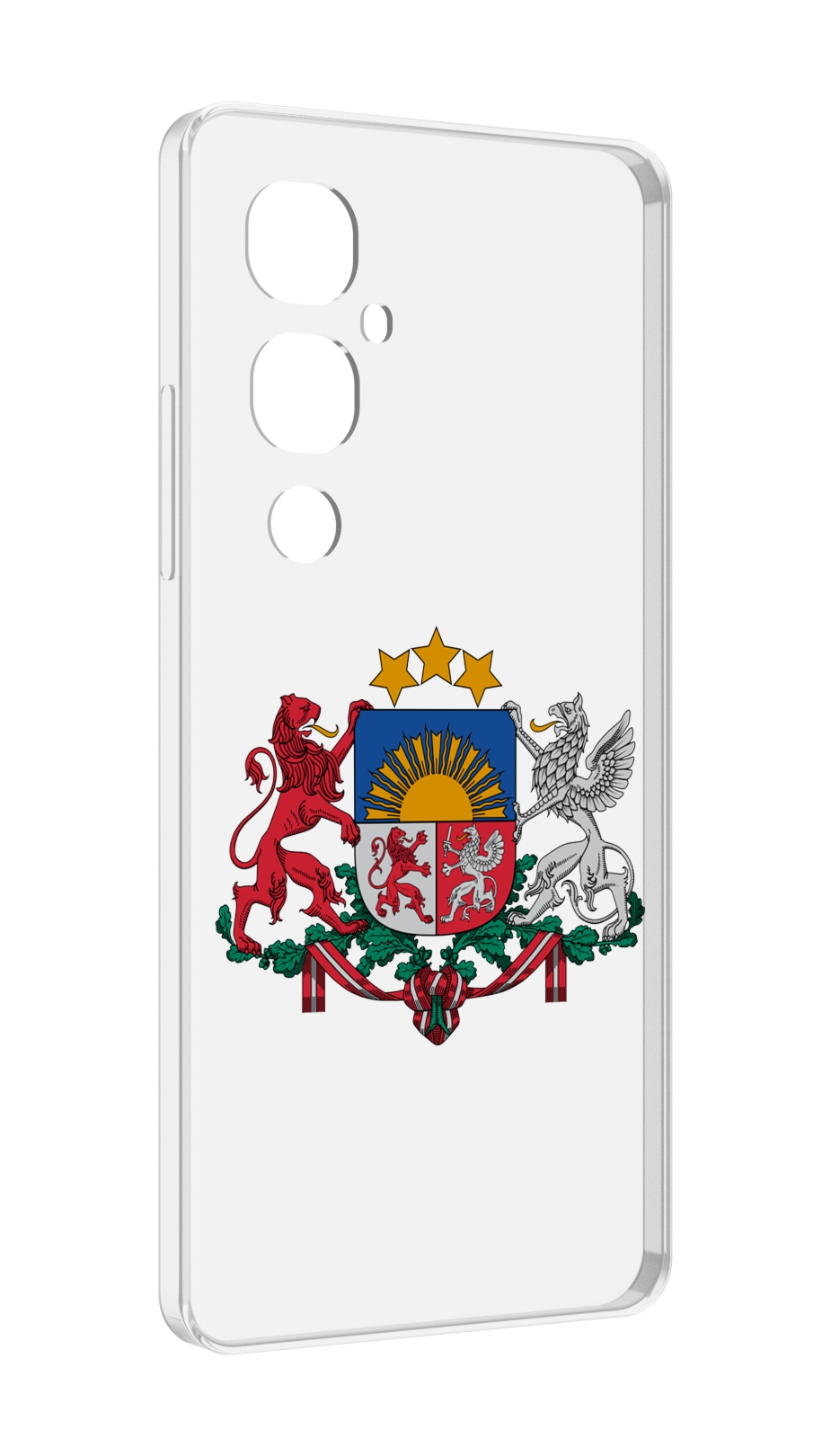 

Чехол MyPads герб-латвии для Tecno Pova 4 Pro, Прозрачный, Tocco