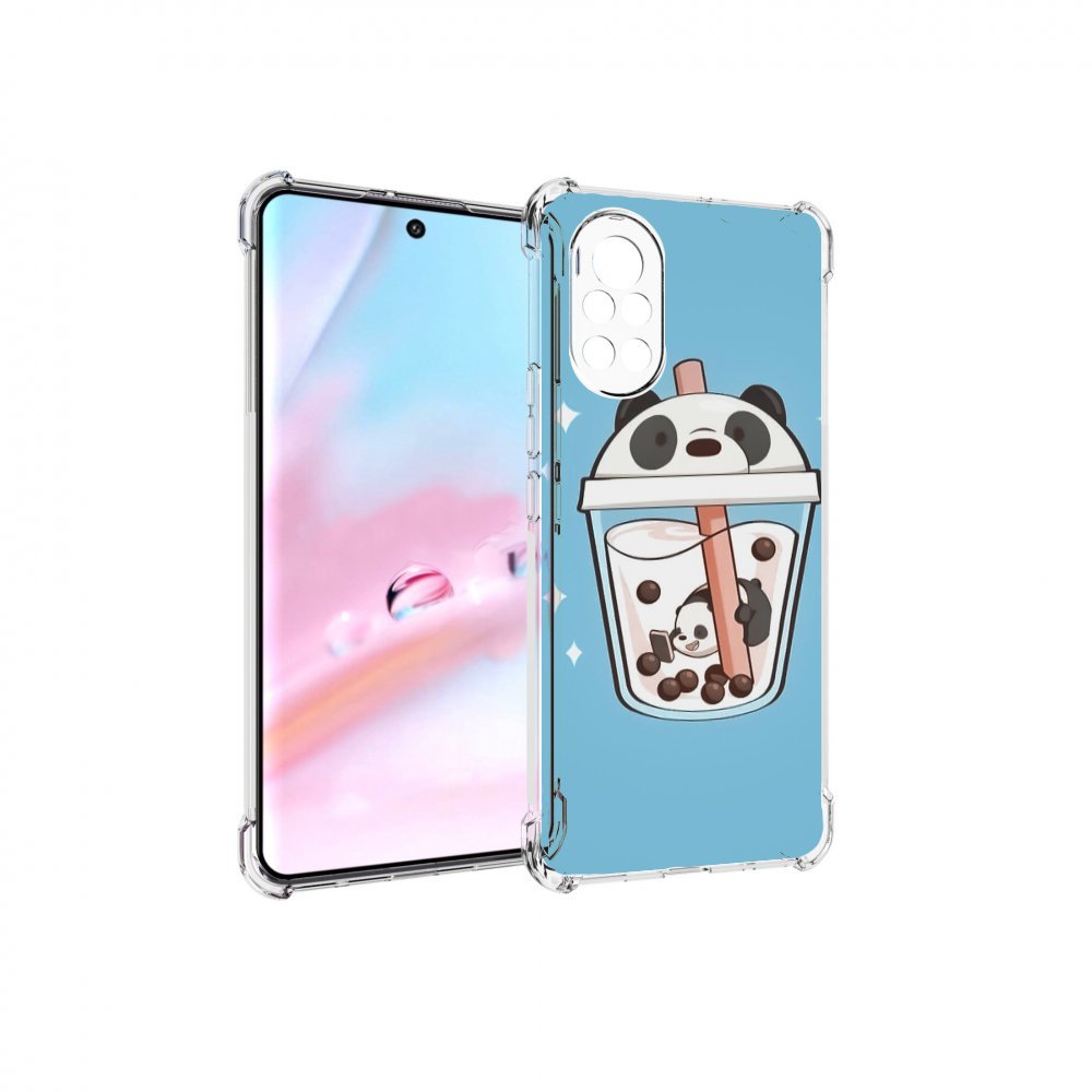 

Чехол MyPads Bubble tea для Huawei Nova 8 (ANG-LX1), Прозрачный, Tocco