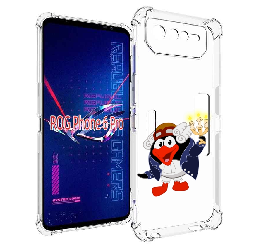 

Чехол MyPads пин-графф для Asus ROG Phone 6 Pro, Прозрачный, Tocco