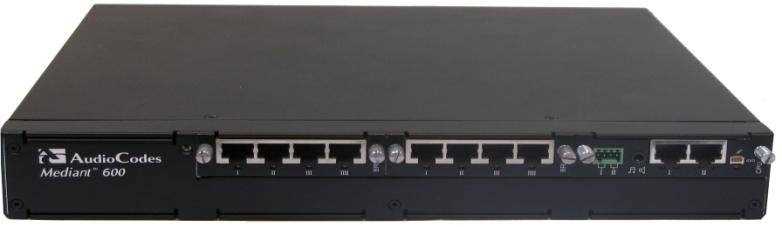 MEDIANT 600 VOIP GATEWAY, 1 FRACTIONAL SPAN, SIP PACKAGE INCLUDING 1 FRACTIONAL E1/T1SPAN