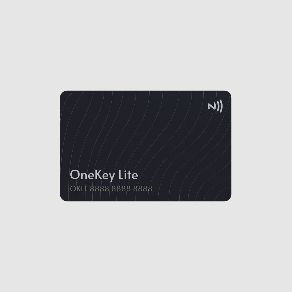 

Аппаратный криптокошелек Onekey Lite (10-ONEKEYLT-0), Lite