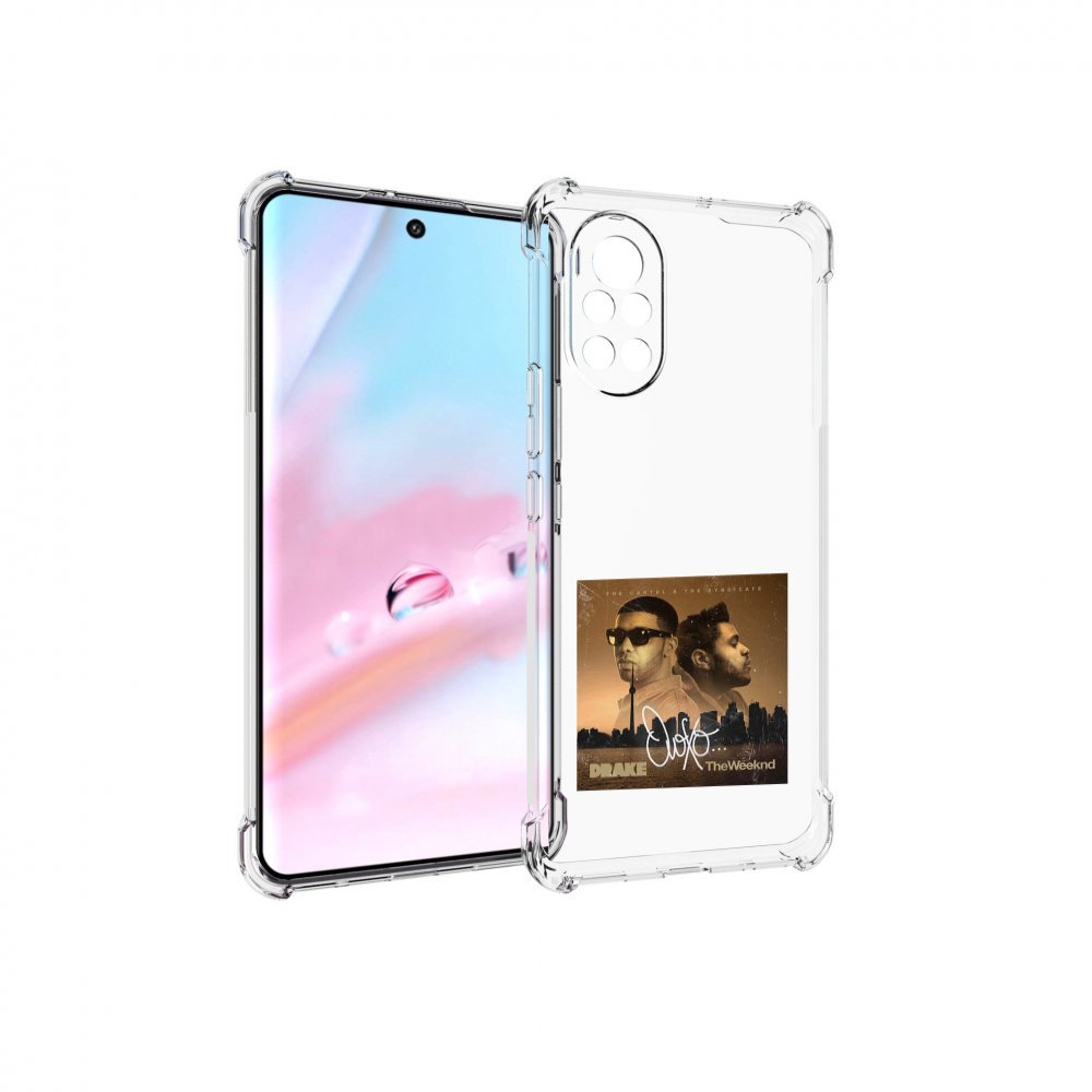 

Чехол MyPads Drake & The Weeknd - OVOXO для Huawei Nova 8 (ANG-LX1), Прозрачный, Tocco