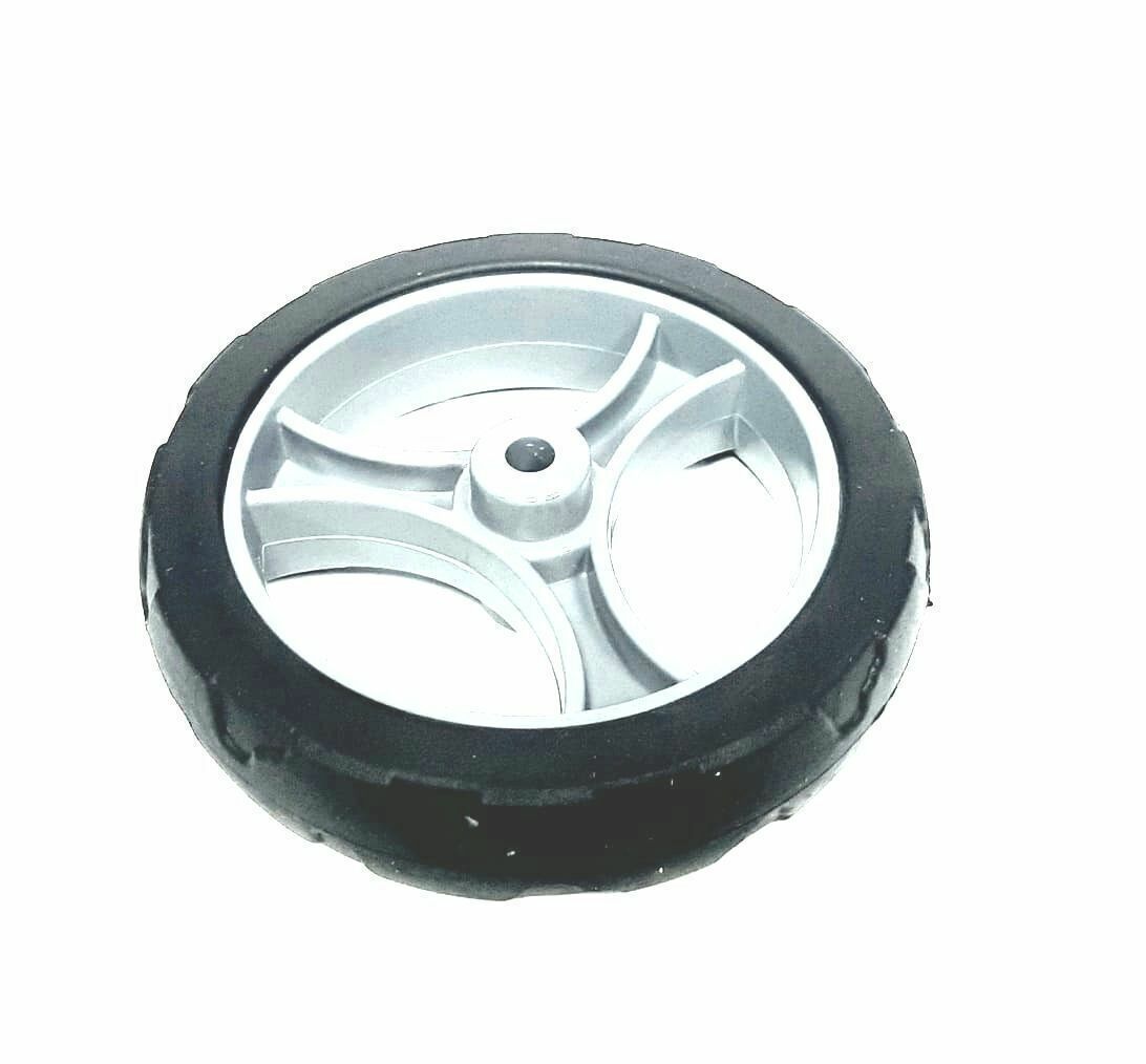 Колесо для санок-колясок Ника и подобных диаметр колеса 122мм на ось 8 мм.