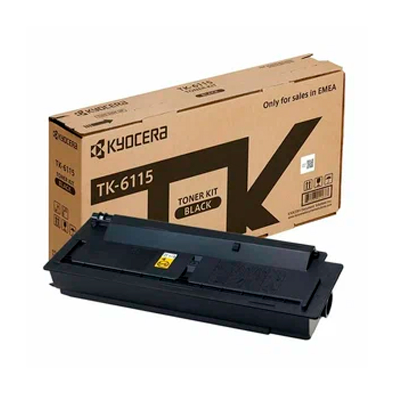 

Тонер-картридж для лазерного принтера KYOCERA (TK-6115) черный, оригинальный