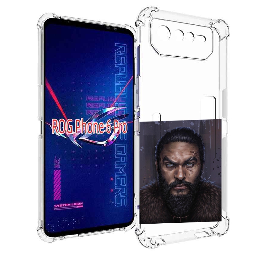 

Чехол MyPads портрет-императора для Asus ROG Phone 6 Pro, Прозрачный, Tocco