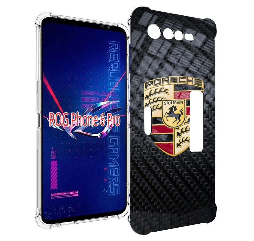 

Чехол MyPads porsche 3 мужской для Asus ROG Phone 6 Pro, Прозрачный, Tocco