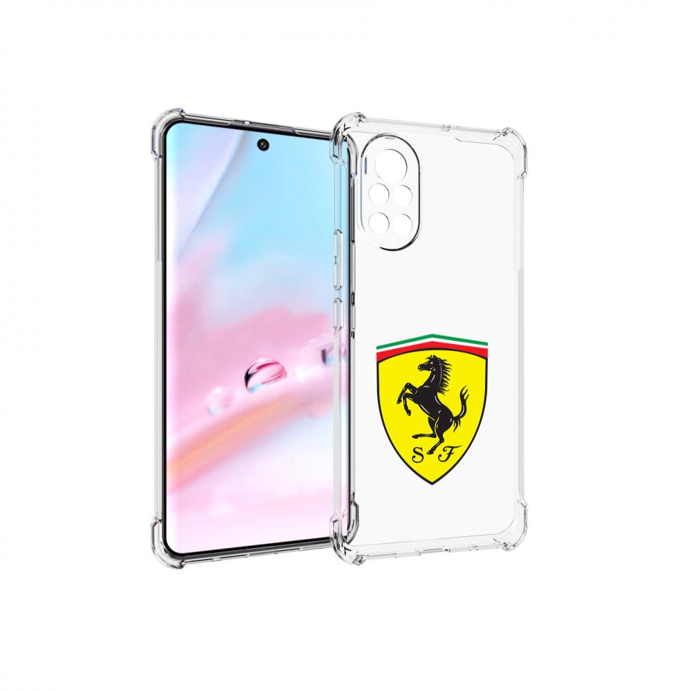 Чехол MyPads Ferrari-3 мужской для Huawei Nova 8 (ANG-LX1)