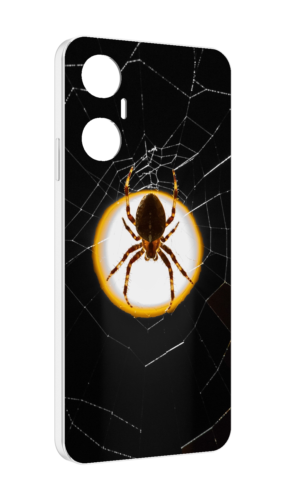 

Чехол MyPads паук-с-паутинкой для Infinix Hot 20 5G, Прозрачный, Tocco