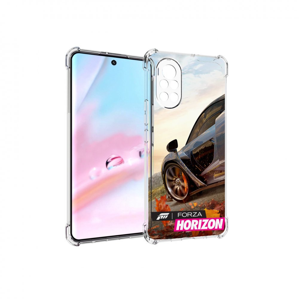 Чехол MyPads Forza Horizon 4 для Huawei Nova 8 (ANG-LX1)