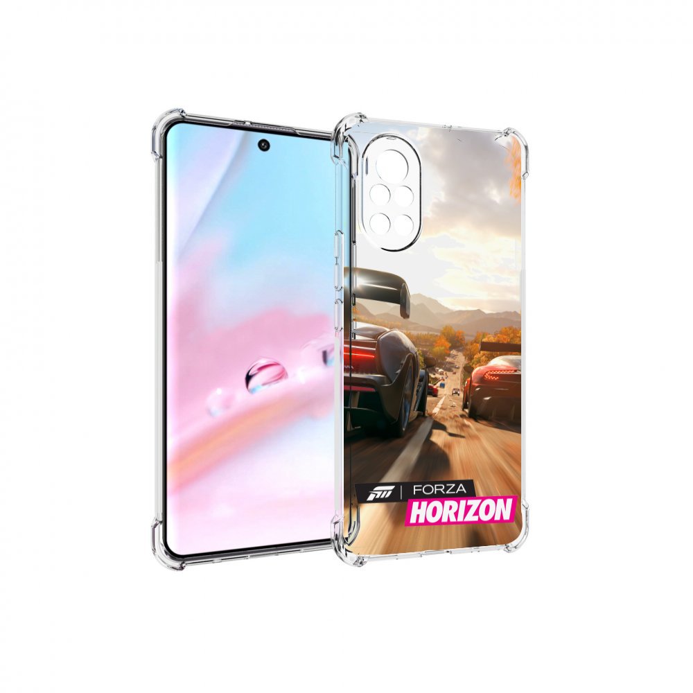 

Чехол MyPads Forza Horizon для Huawei Nova 8 (ANG-LX1), Прозрачный, Tocco