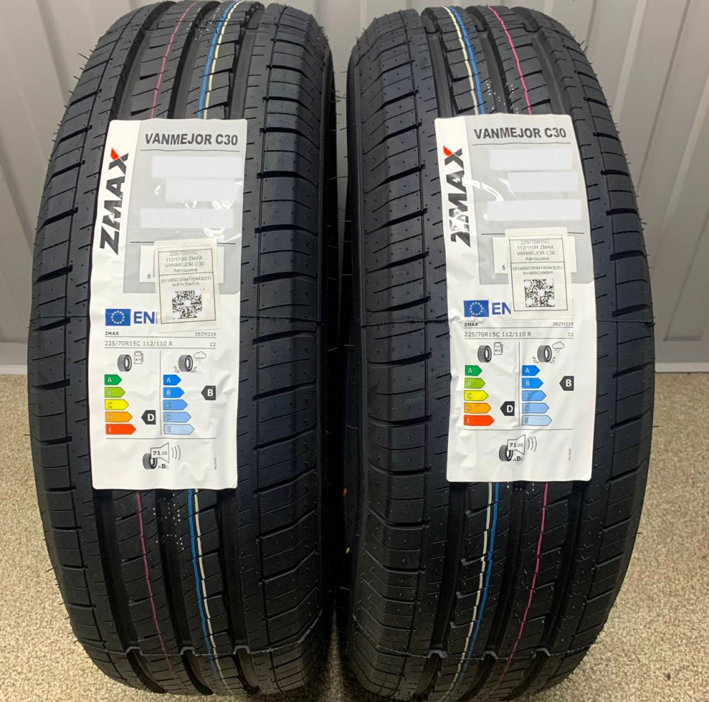 

Шина Zmax Tire VANMEJOR C30 195/75 R16C 107/105R, летняя, VANMEJOR C30