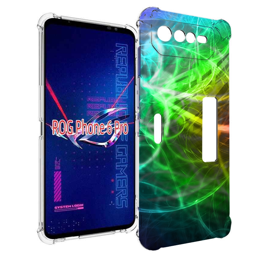 

Чехол MyPads разноцветная-абстракция-линиями для Asus ROG Phone 6 Pro, Прозрачный, Tocco