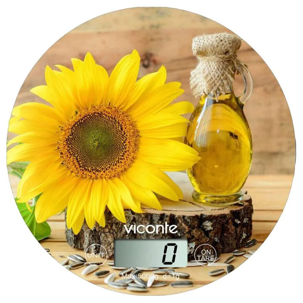 Весы кухонные Viconte VC-520_3_girasol желтый