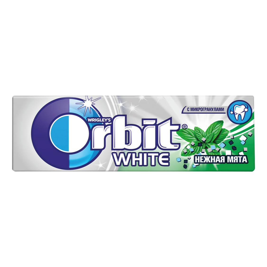 фото Жевательная резинка orbit white нежная мята 13,6 г х 5 шт