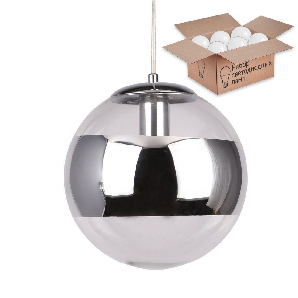 

Светильник с лампочкой Arte Lamp Galactica A1581SP-1CC+Lamps, A1581SP-1CC+Lamps