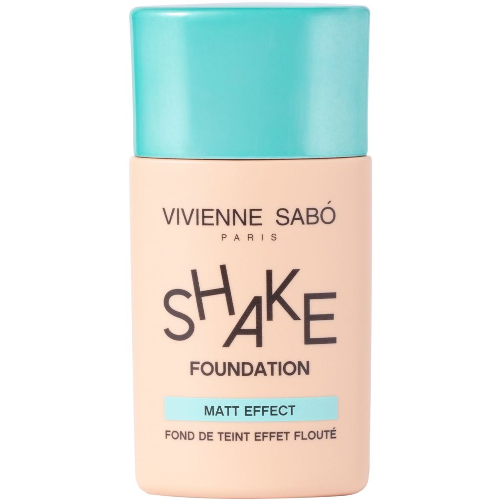Тональный крем для лица Vivienne Sabo Shake Foundation Matt 01 aravia крем тональный матирующий для лица 01 foundation soft matte 30 мл