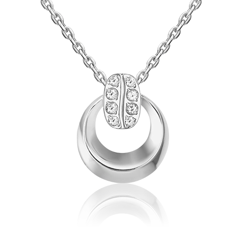 фото Подвеска из белого золота с топазом platina jewelry 03-3324-00-201-1120