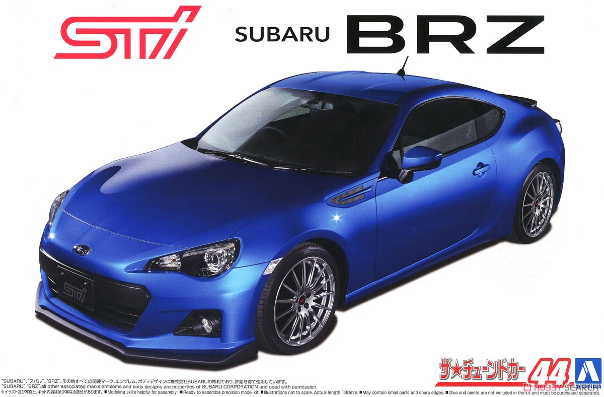 фото Сборная модель aoshima 1/24 sti zc6 subaru brz '12 05946