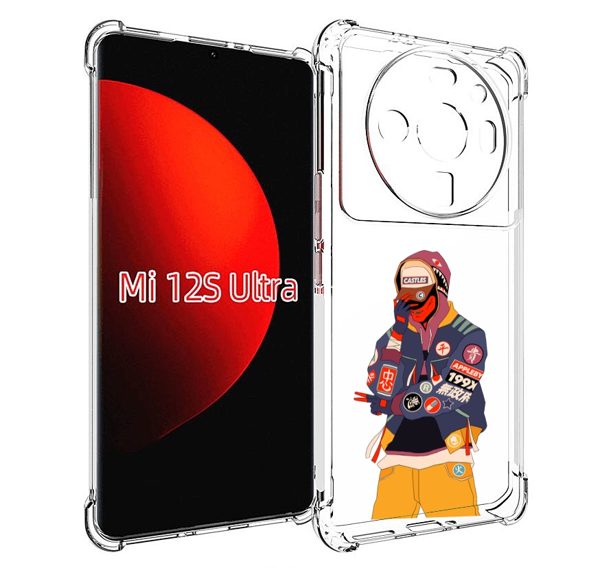 

Чехол MyPads модник для Xiaomi 12S Ultra, Прозрачный, Tocco