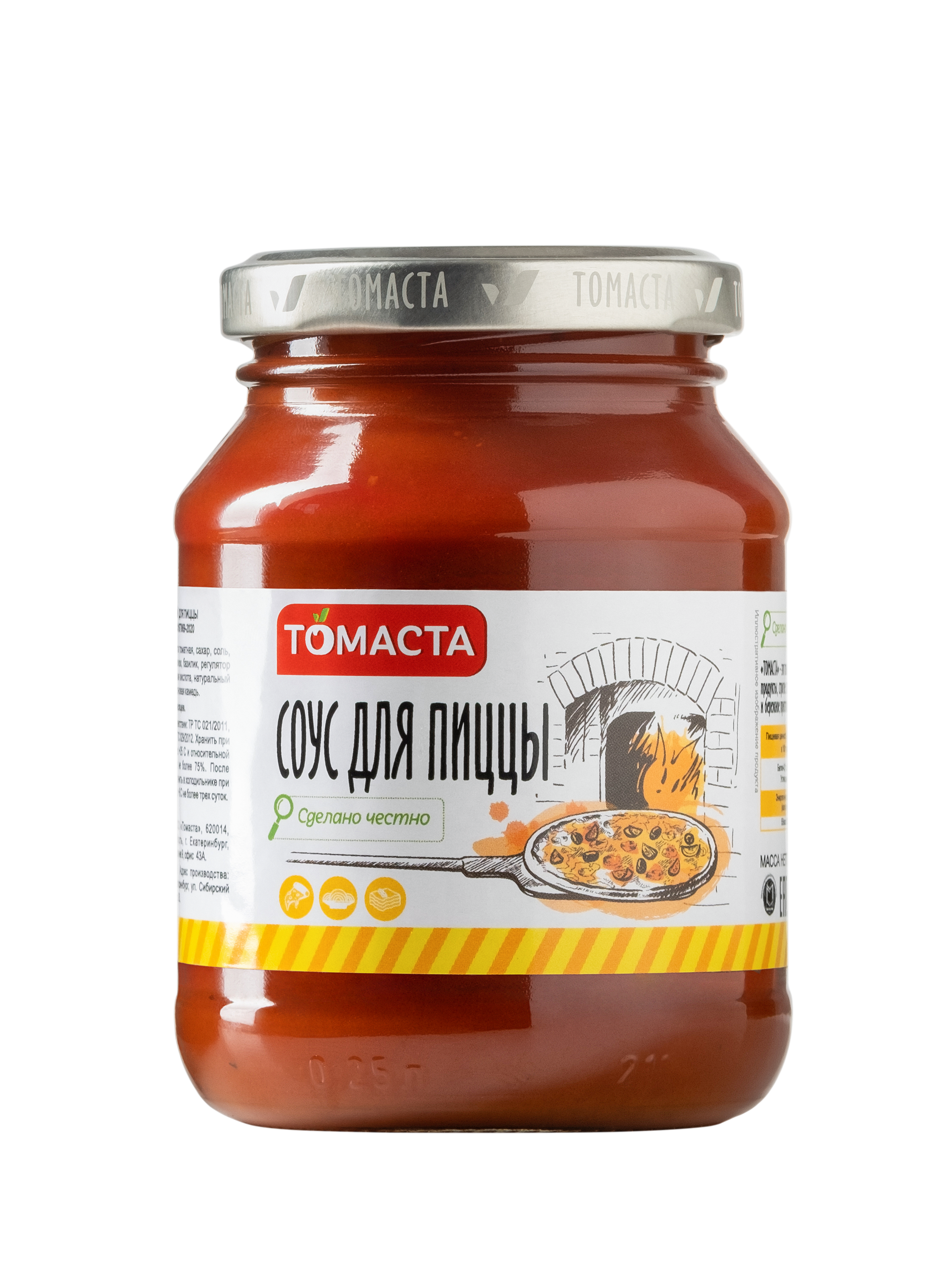 

Соус Томаста Для пиццы, 270 г