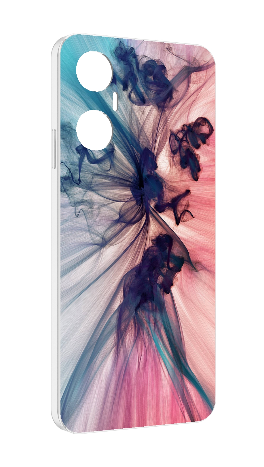 

Чехол MyPads разноцветный дым для Infinix Hot 20 5G, Прозрачный, Tocco