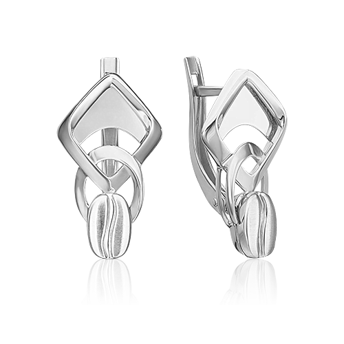 

Серьги из белого золота PLATINA jewelry 02-4906-00-000-1120, 02-4906-00-000-1120
