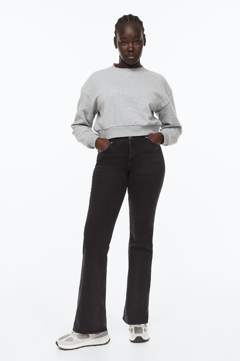 

Джинсы женские H&M 1074295006 черные 50 EU (доставка из-за рубежа), Черный, 1074295006