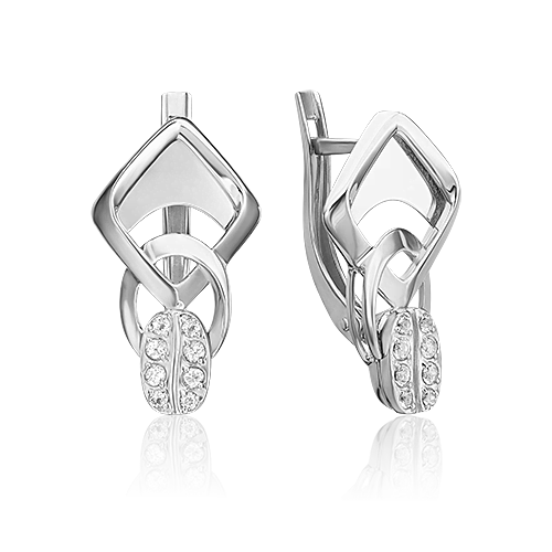 

Серьги из белого золота с топазом PLATINA jewelry 02-4906-00-201-1120, 02-4906-00-201-1120