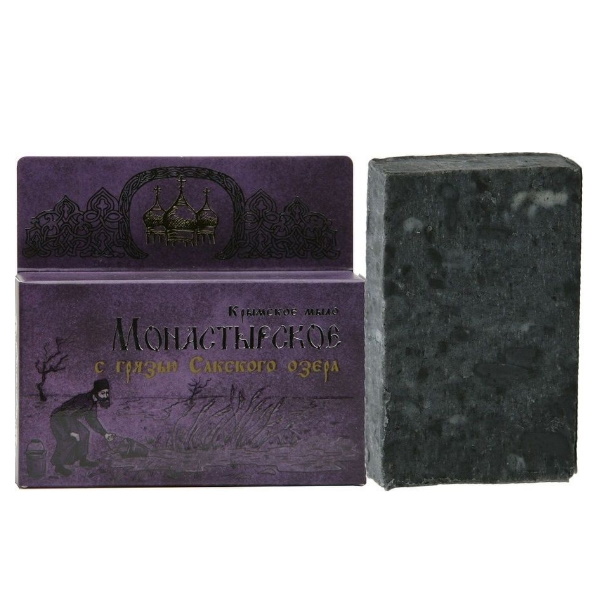 Монастырское мыло С грязью сакского озера, 80 г