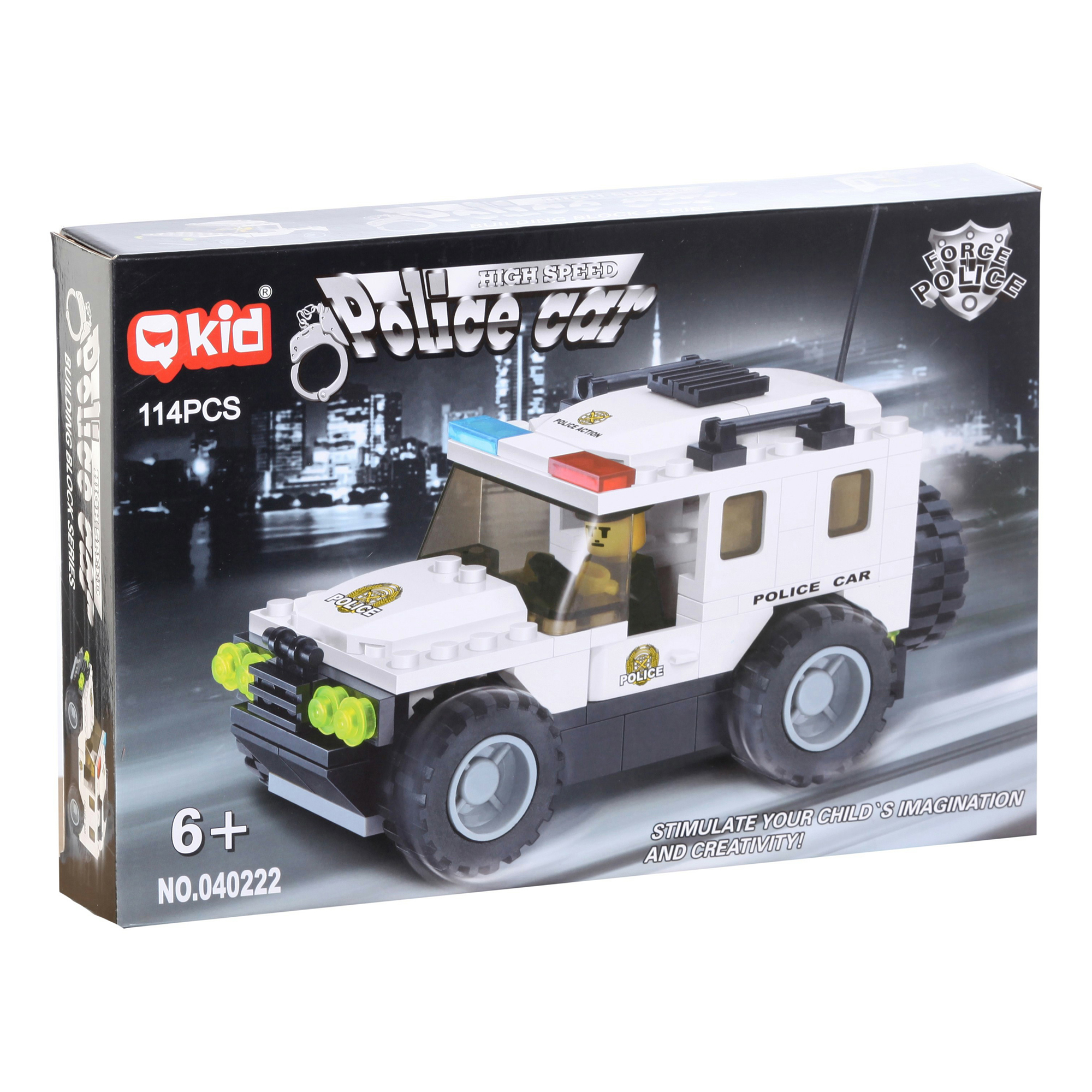 

Конструктор Seven Planets Police Car 114 деталей