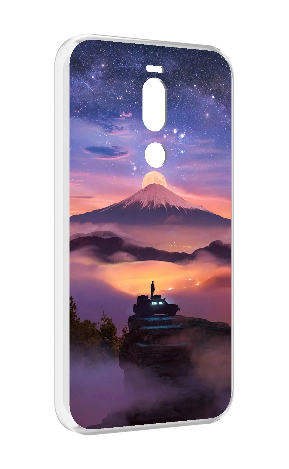 

Чехол Mypads Ночь-В-Горах Для Meizu X8, Прозрачный, Tocco