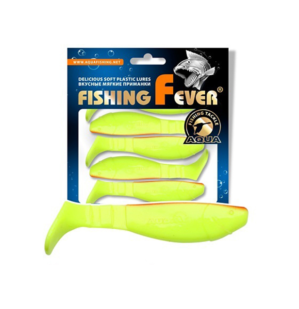 

Риппер AQUA FishingFever FLAT, 7,5cm, 6,9g, 5 шт, 057 (лимонник с красным), 1 уп., Зеленый;красный, Fishing Fever Flat