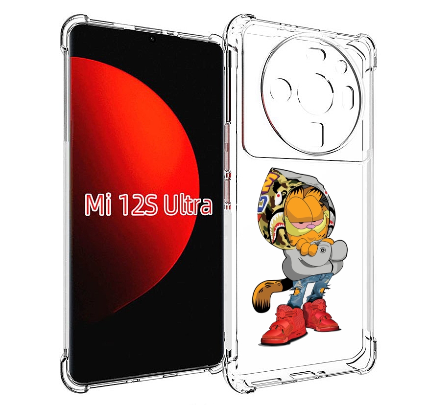 

Чехол MyPads модный-котяра детский для Xiaomi 12S Ultra, Прозрачный, Tocco