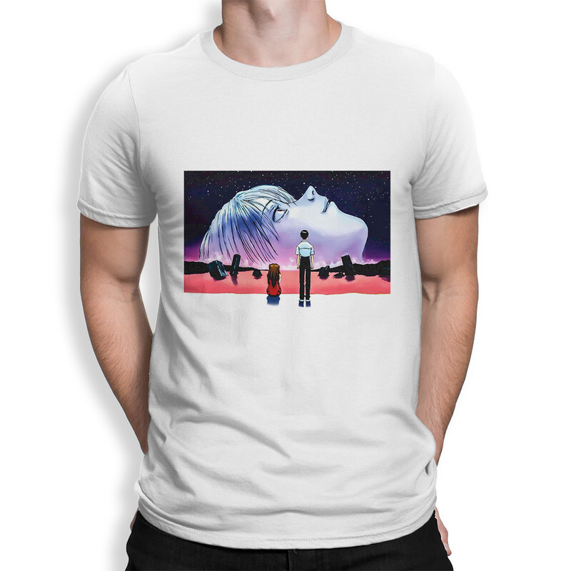 

Футболка мужская DS Apparel Аниме Евангелион 9899087-2 белая 3XL, Белый, Аниме Евангелион 9899087-2