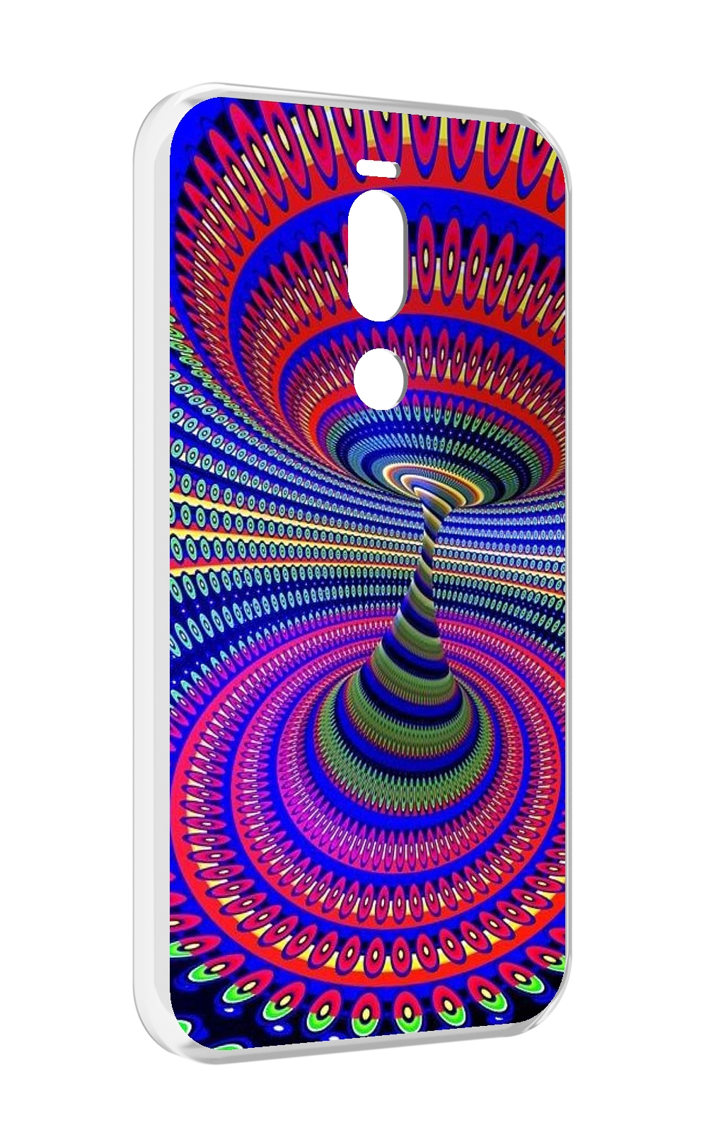 

Чехол Mypads Оптическая Иллюзия Для Meizu X8, Прозрачный, Tocco