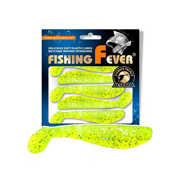 

Риппер AQUA FishingFever FLAT, 6,5cm, 4,6g, 8шт, 203 (прозрачный лимонник с блест.), 1 уп., Желтый, Fishing Fever Flat