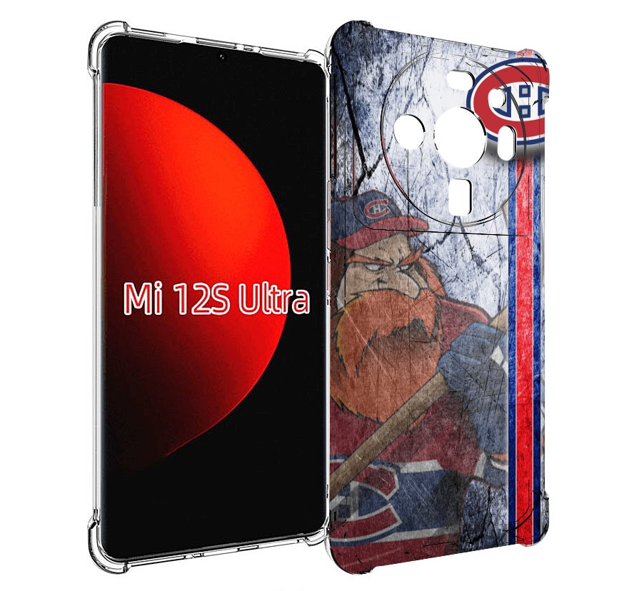

Чехол MyPads монреаль канадиенс для Xiaomi 12S Ultra, Прозрачный, Tocco